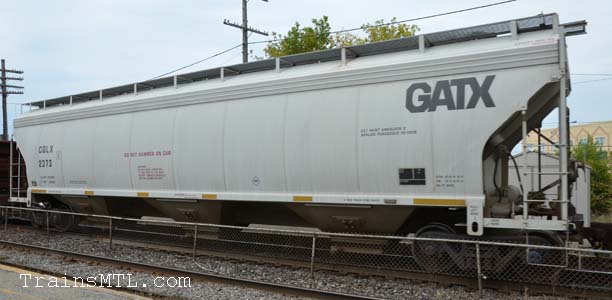 Car/wagon CGLX2373 left side / coté gauche